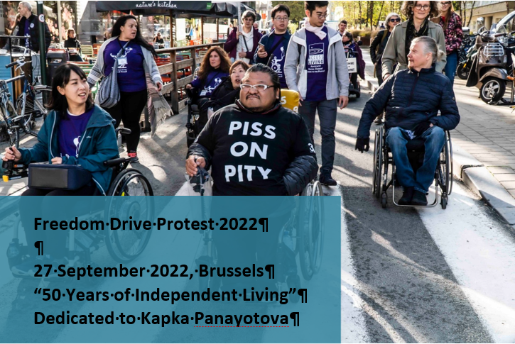 Invitation to the Freedom Drive Protest 2022