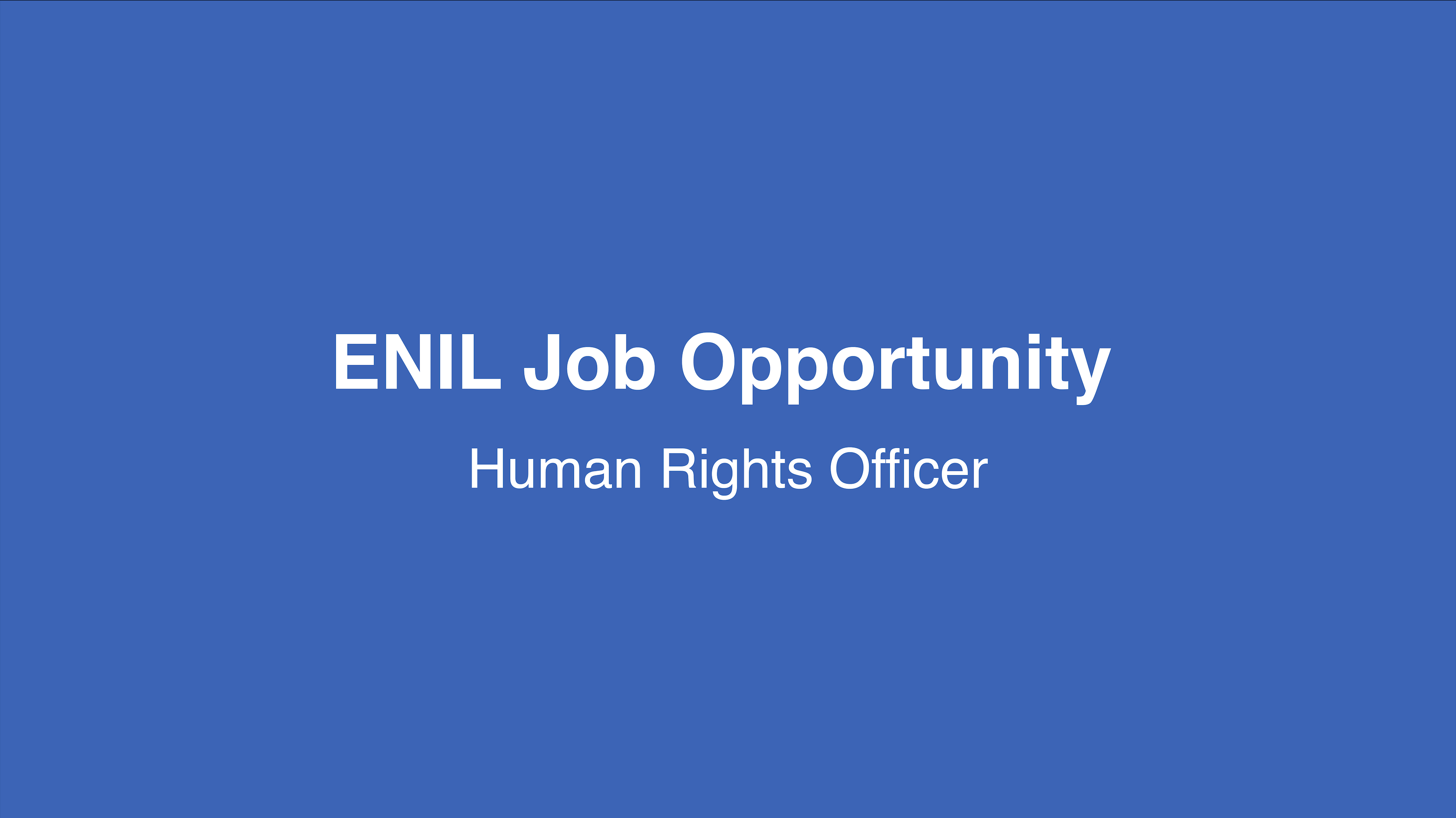 research human rights jobs