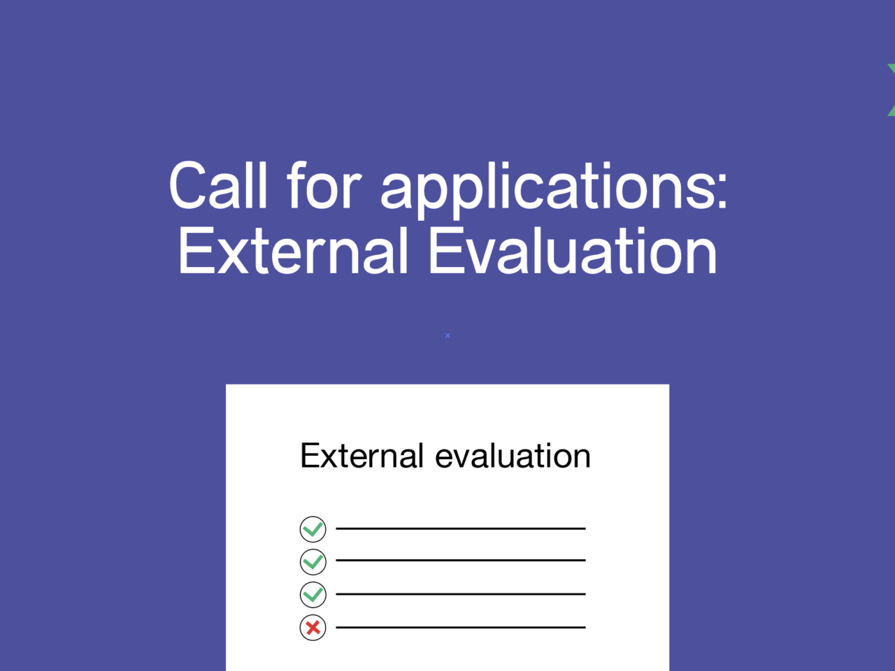 Call for applications: External Evaluation for ENIL