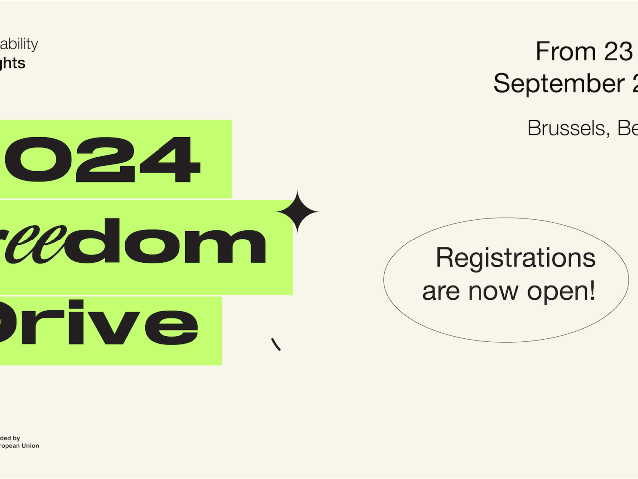 Freedom Drive Programme: Reclaiming our Rights