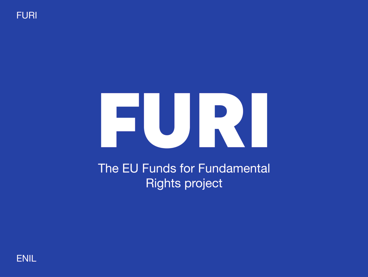 FURI: The EU funds for fundamental rights project