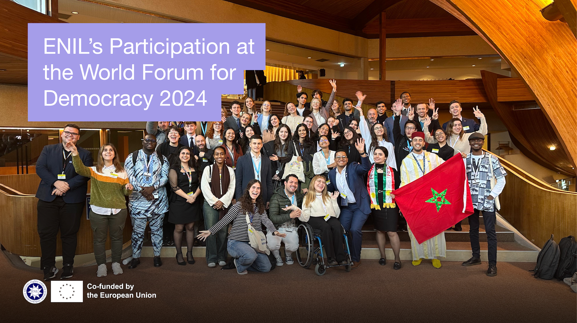 ENIL Participation at the World Forum for Democracy 2024