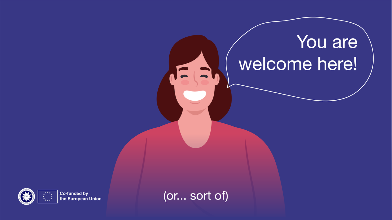 You're welcome here! Or sort of.