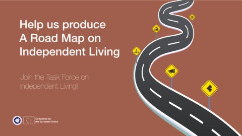 Help us produce a road map on independent living. Join the task force on independent living