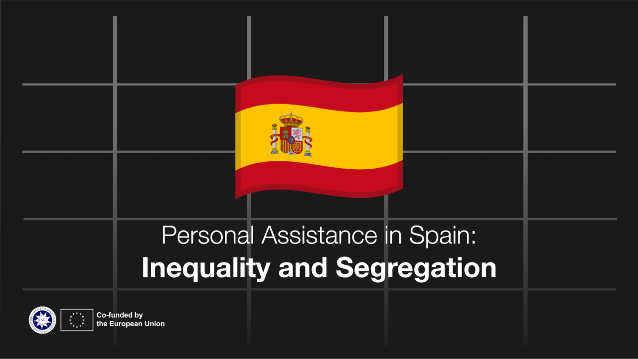 Personal assistance in Spain: inequality and segregation