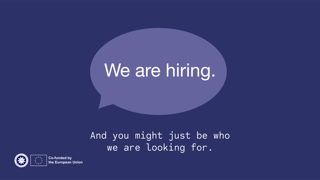 We are hiring. And you might just be who we are looking for.