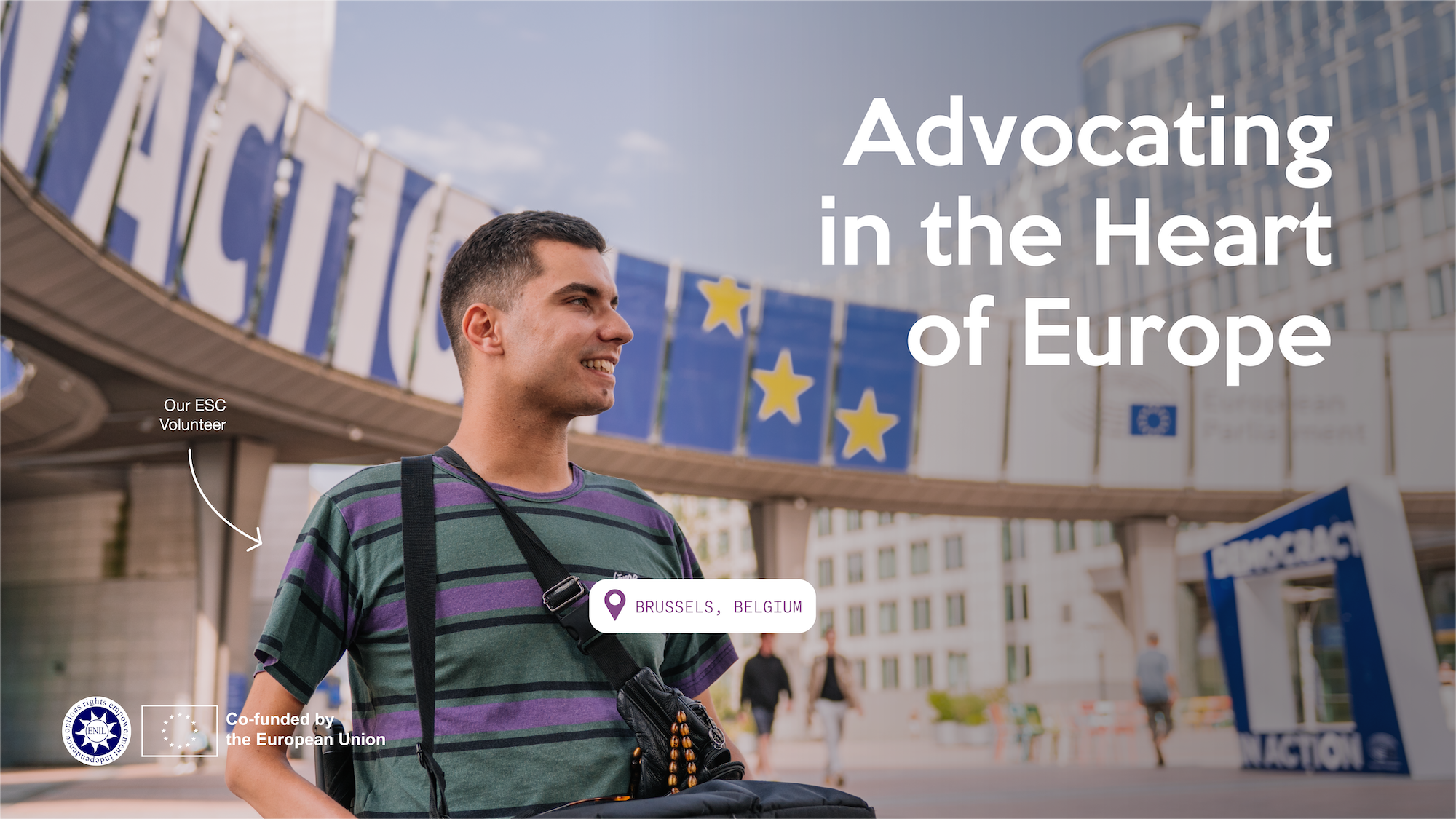 Volunteering at ENIL through the European Solidarity Corps