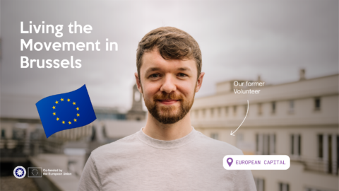 Living the movement in Brussels, our ESC volunteer is in the European capital