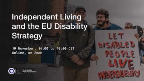 Independent Living and the EU Disability Strategy