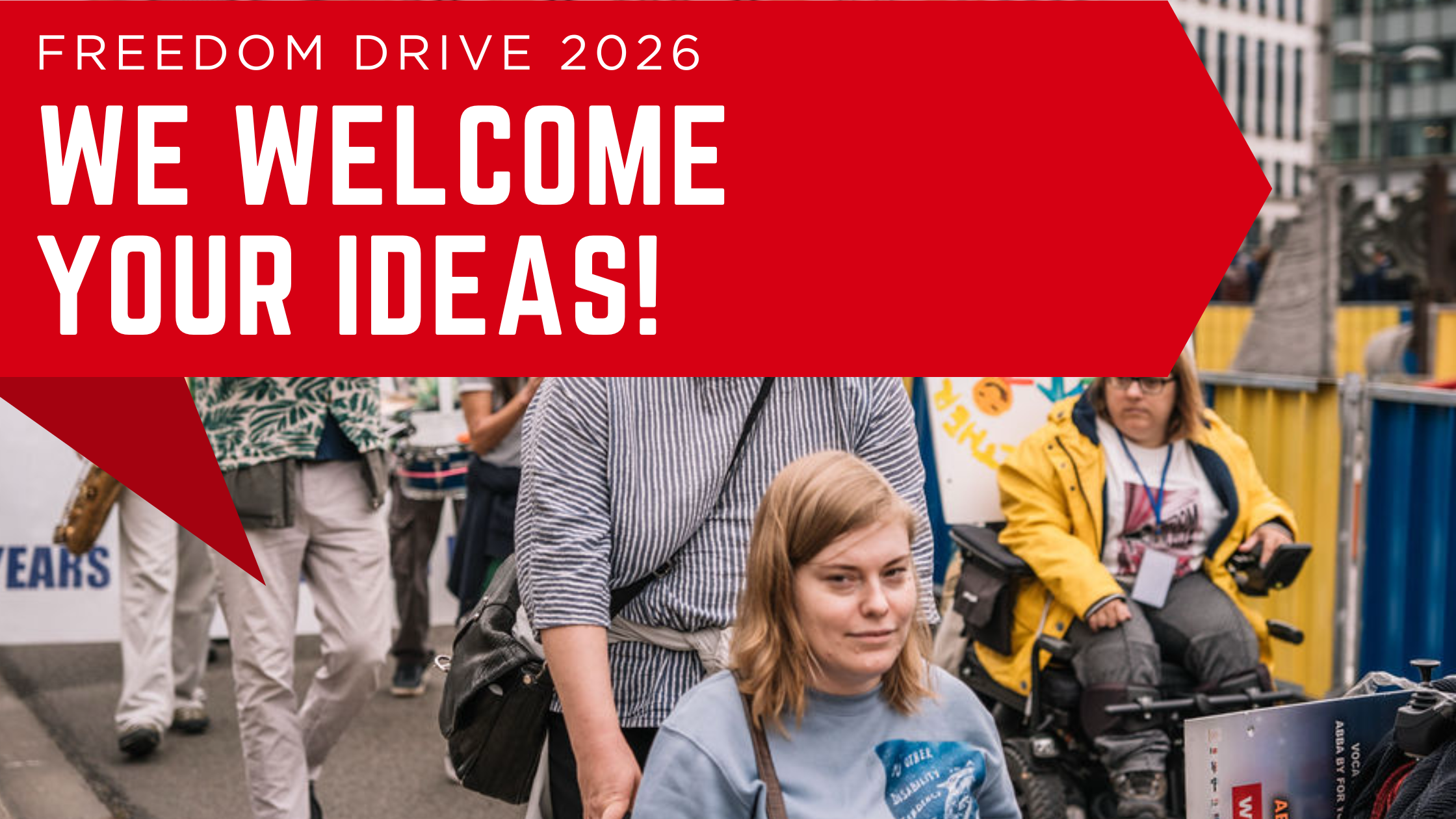 Freedom Drive 2026: We welcome your ideas!
