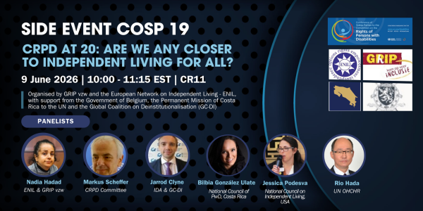 CRPD at 20: Are we any closer to Independent Living for All?