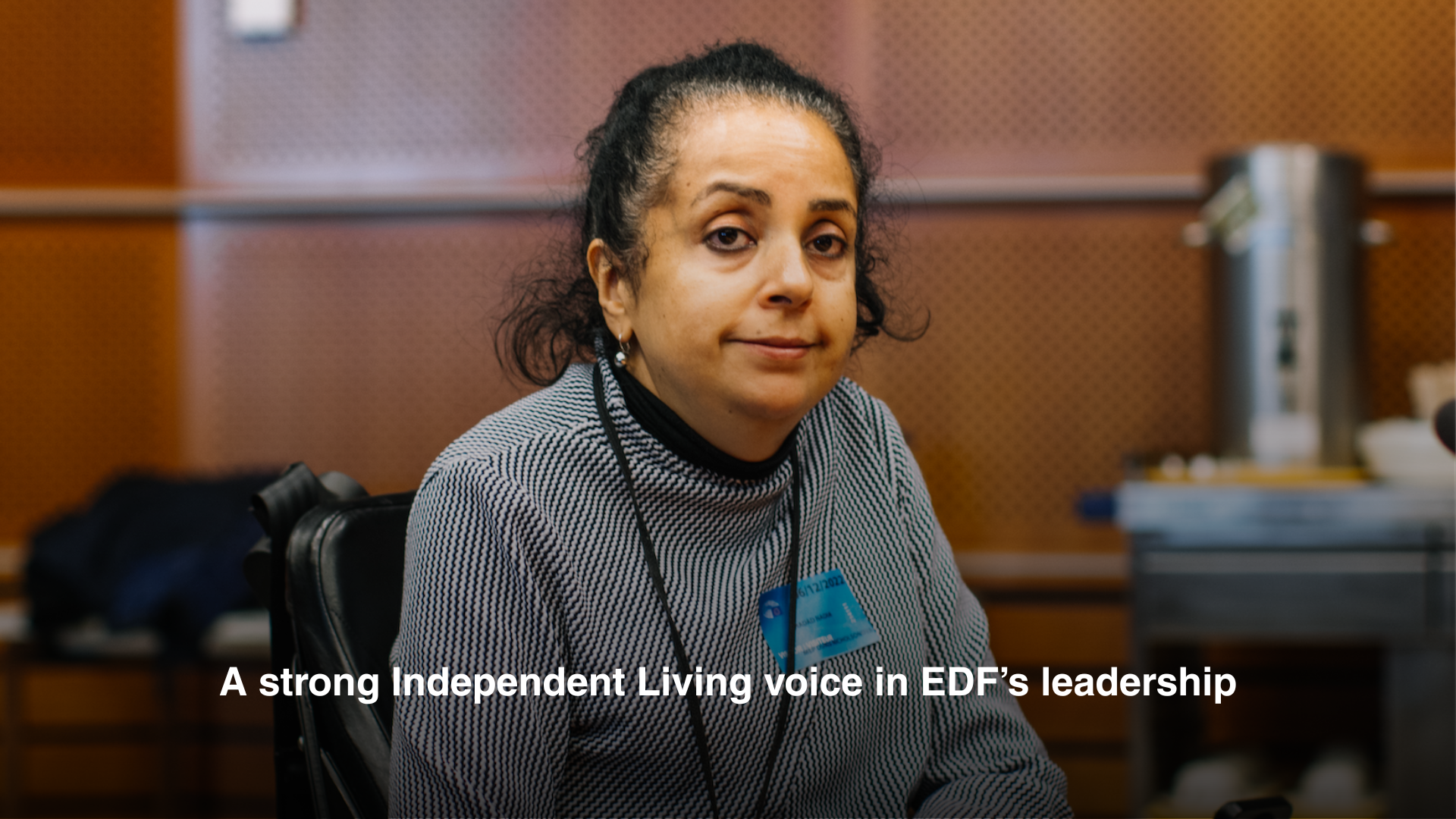 Nadia Hadad elected Vice President of the European Disability Forum
