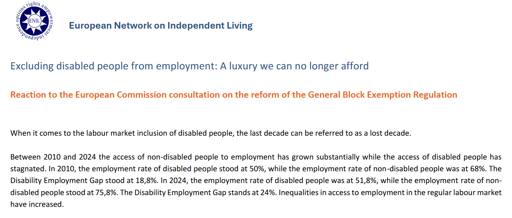 Excluding disabled people from employment: A luxury we can no longer afford