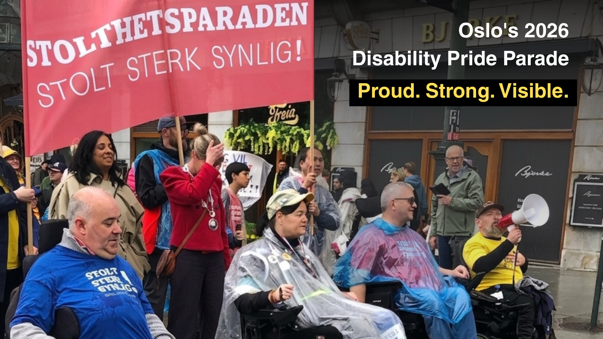 Hundreds Take to the Streets in Oslo for Disability Pride Parade 2026