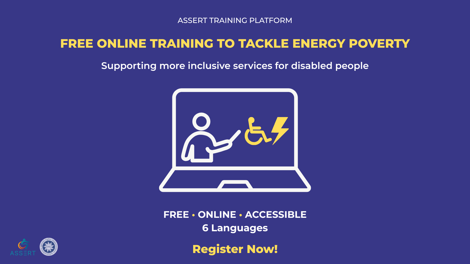 ASSERT Launches Free Online Training Platform to Help Tackle Energy Poverty and Support Disabled People
