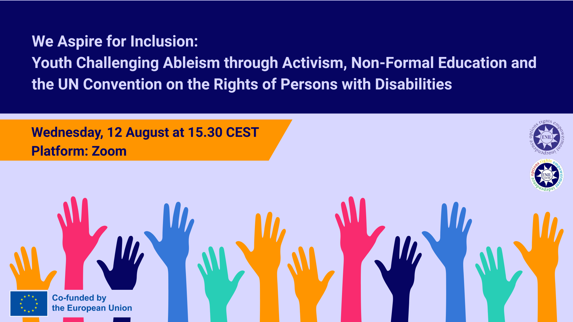 We Aspire for Inclusion: Join Our Online International Youth Day Event